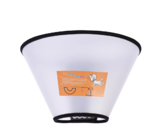 Adjustable Pet Recovery Collar – Soft Protective Cone for Cats & Dogs (Multiple Sizes)