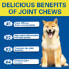 Glucosamine Chondroitin for pets  – Hip & Joint Soft Chews | 120 Count