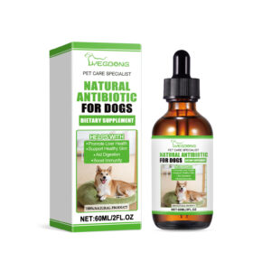 Yegbong Natural Antibiotic for Dogs – Immune, Digestion & Skin Support Drops | 60ml