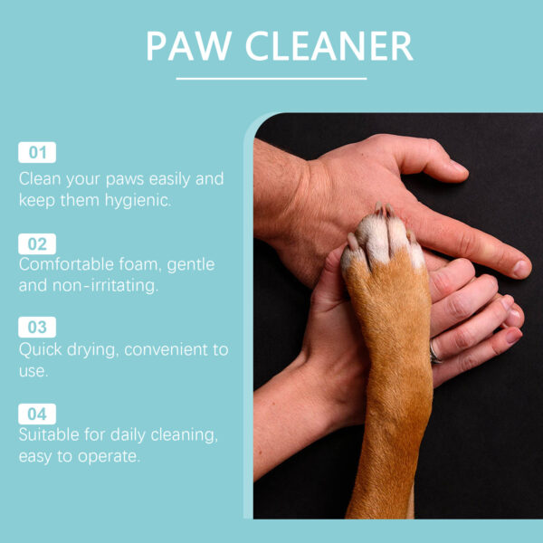 3b223360-565d-46a2-b666-bcf67ab6ca89 Paw Cleaner Dog Foam for Clean & Moisturised Paws