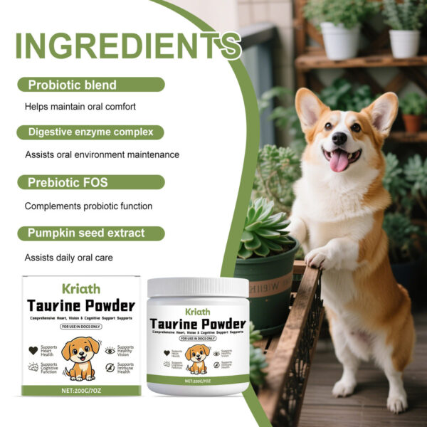 c18c58ce-22c2-4b58-9ade-c43515d7180c-1536x1536 Kriath Taurine Supplement Powder for Dogs – Heart, Vision & Cognitive Support