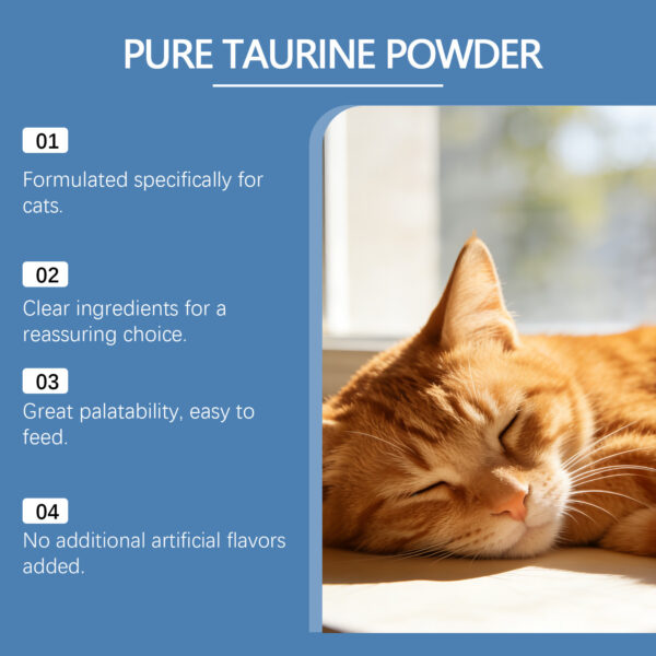d2481656-dc22-4ba9-a7c1-e09bcd324475.jpg Taurine Powder For Cats Gentle Formula For Comfort And Nutritional Support