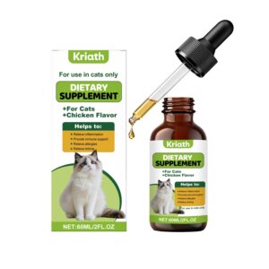 Kriath Cat Dietary Supplement – Chicken Flavor Drops