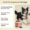 Kriath Turkey Tail+ – Turkey Tail Mushroom for Dogs with Probiotics | Bacon Flavored | 100g