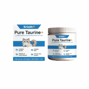 Kriath Pure Taurine+ Powder – Taurine Supplements for Cats